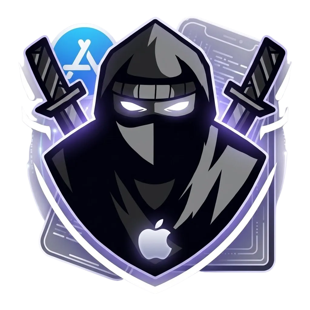 Delta iOS Executor Download: Install Roblox Executor on iPhone/iPad (2026) 1 Delta iOS Executor ninja with Apple icon for Roblox mobile script executor.